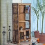 Solid Wood Bookshelves Jaali