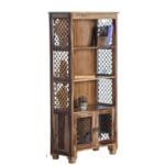 Solid Wood Bookshelves Jaali - image 2