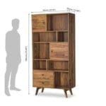 Solid Wood Buck Bookshelves - image 3
